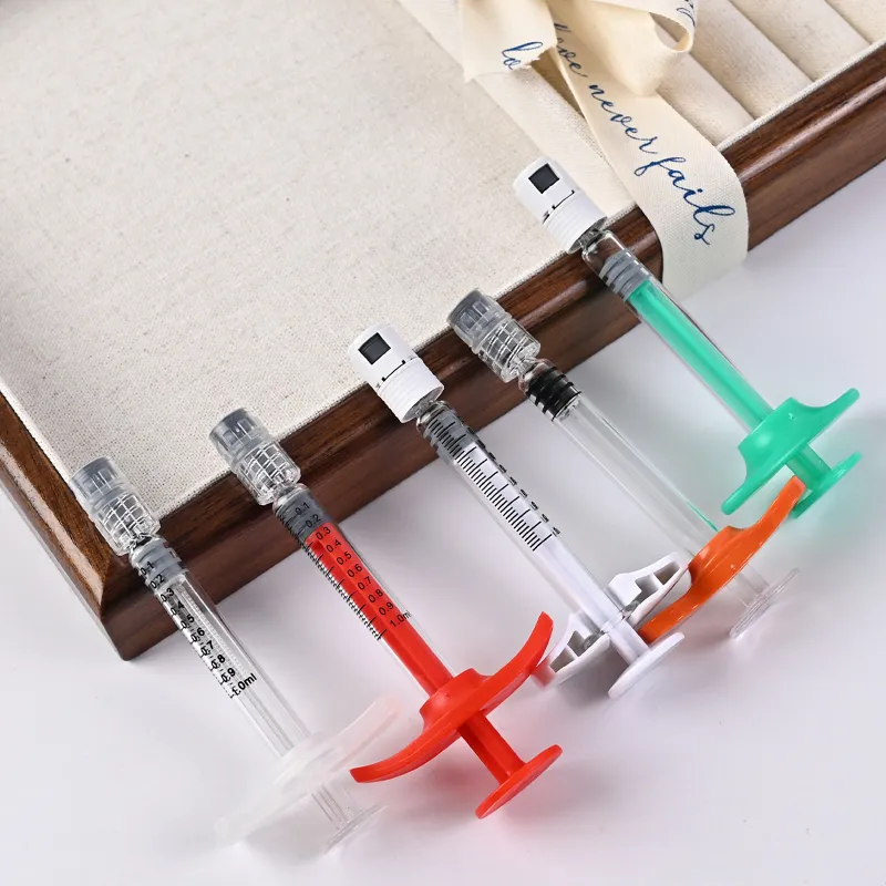 Photo of different prefilled syringe