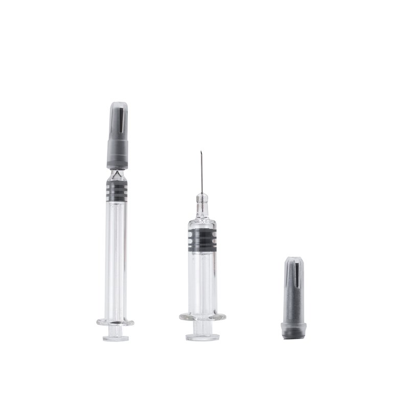 image of 1ml prefilled syringes with staked needles