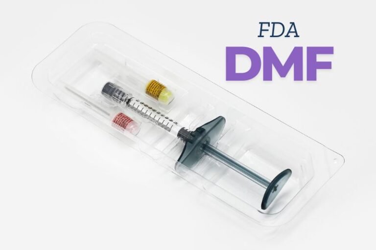 image of prefilled syringe with DMF