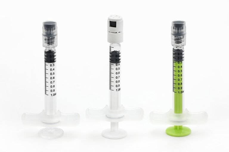 Image of Cosmetic syringes 1ml long skinny